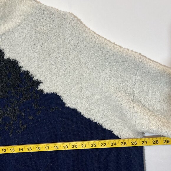 Lululemon Women’s Merino Wool Sweater Size 10 Ombre Knit Textured Turtleneck - Picture 5 of 9